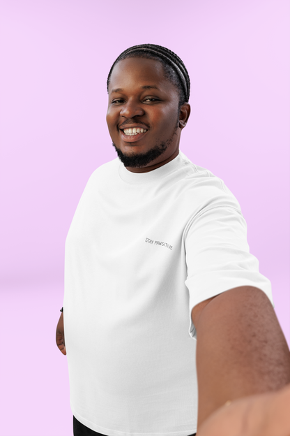 STAY PAWSITIVE T-SHIRT