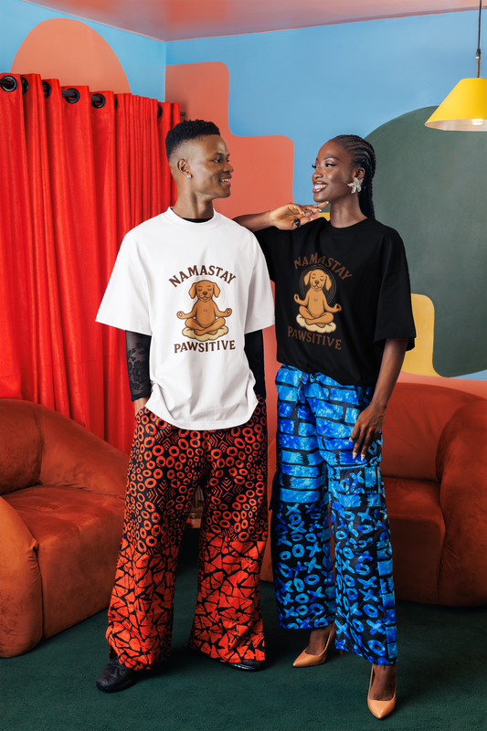 NAMASTAY PAWSITIVE T-SHIRT